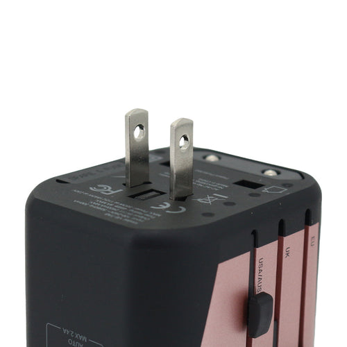 VCE VE-TA8 Universal Travel Adaptor (Rose Gold)