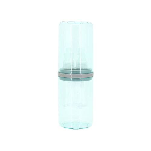 VCE VE-LAC29 Travel Gargle Cup with Pump Bottles (Blue)
