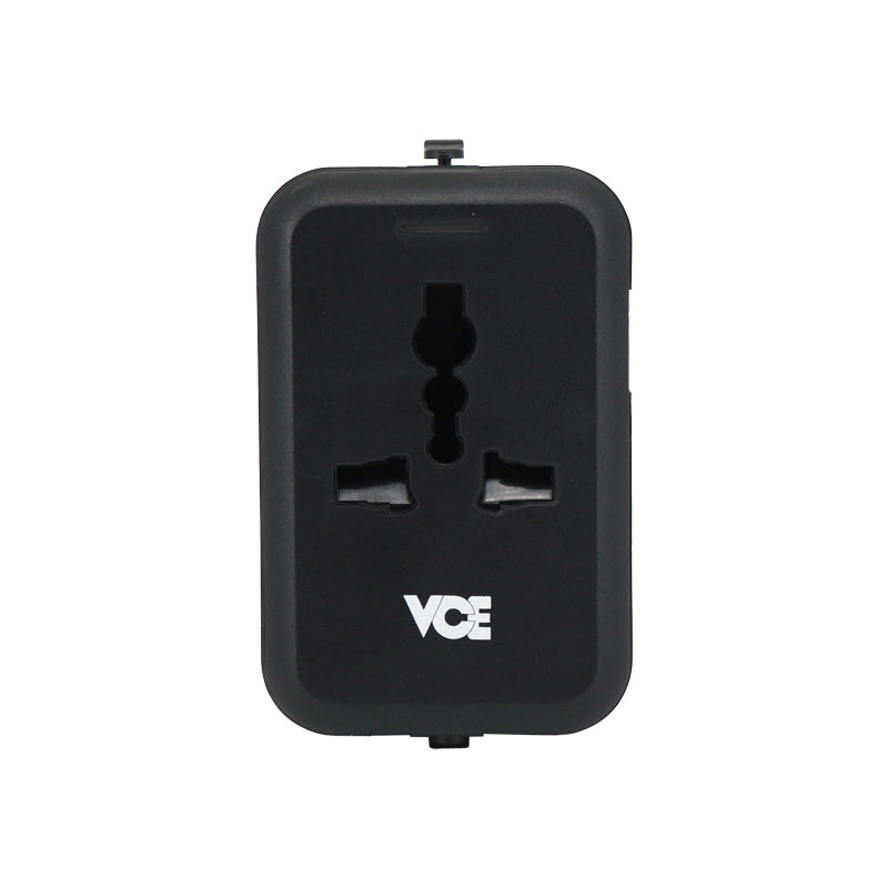 VCE VE-TA9 Universal Travel Adaptor (Black)