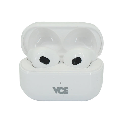 VCE VE-MM12 True Wireless Earbuds - White
