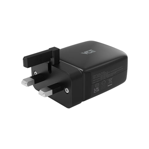 VCE VE-PA01-BK PD65W GaN Wall Charger(1A+1C) Black
