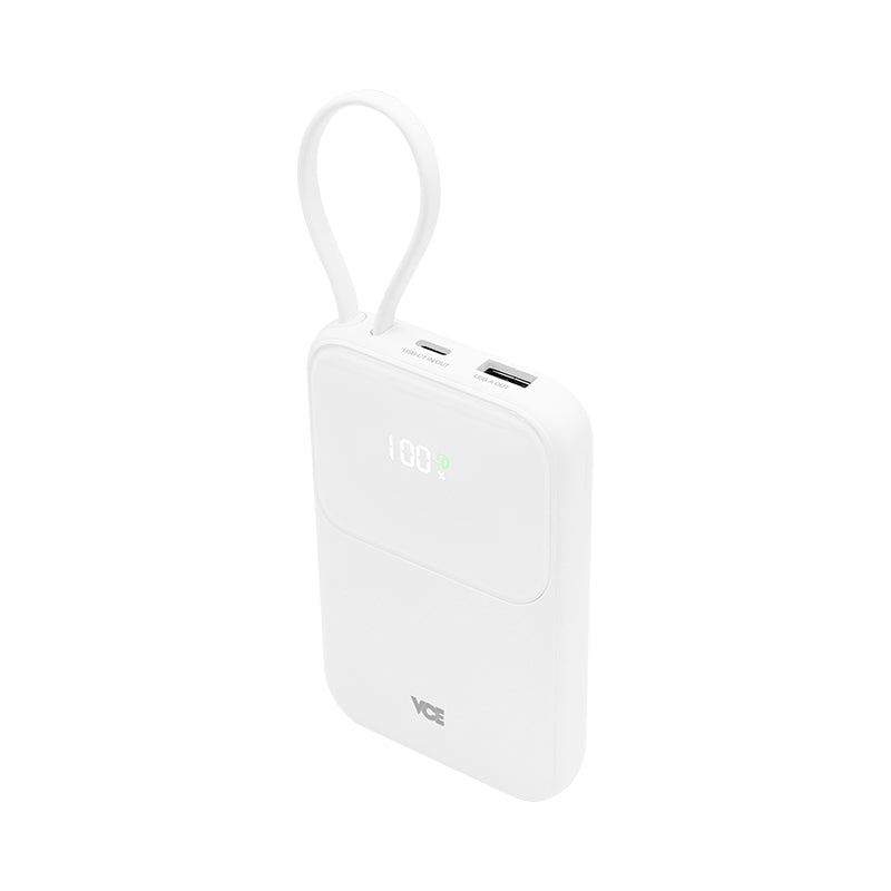 VCE VE-PD15 10000mAh Power Bank (White)