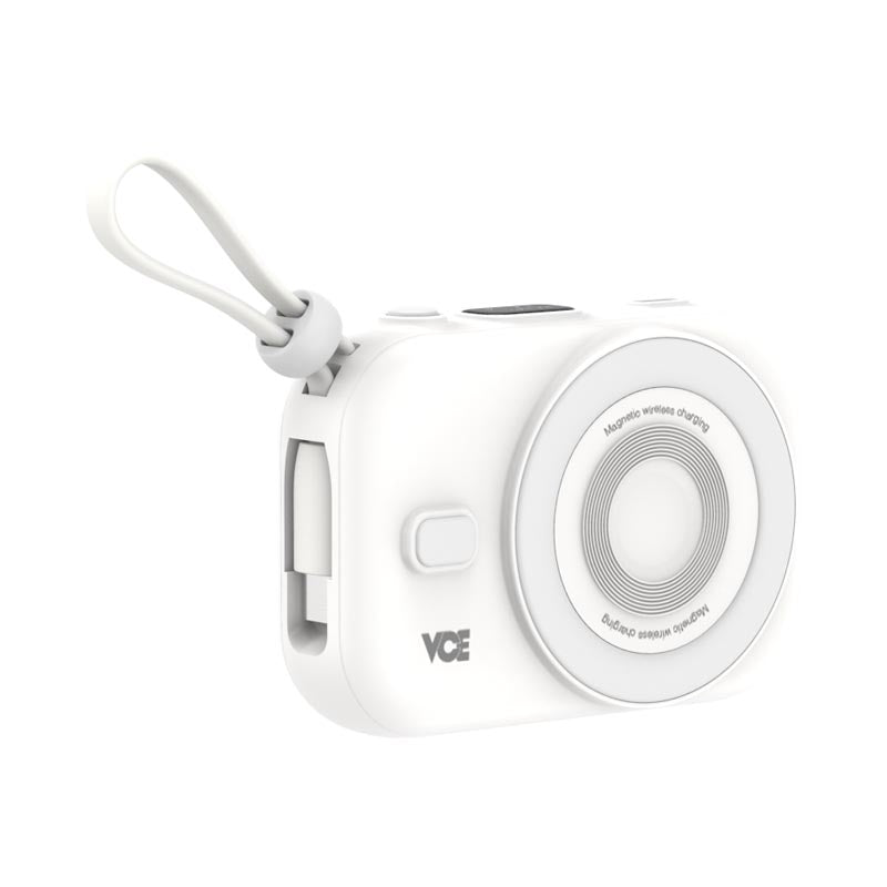 VCE VE-PD16 10,000mAh Magnetic Power Bank (White)