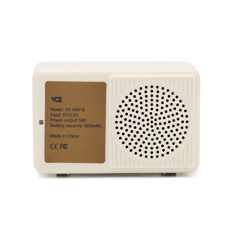 VCE VE-MM16 Wireless Speaker Brown