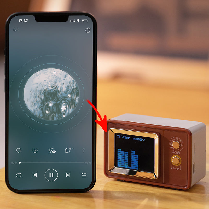 VCE VE-MM16 Wireless Speaker Brown