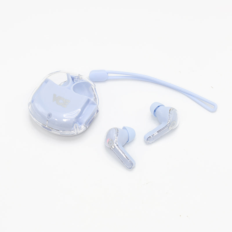 VCE VE-BTE04 Transparent TWS with RGB light (Blue)