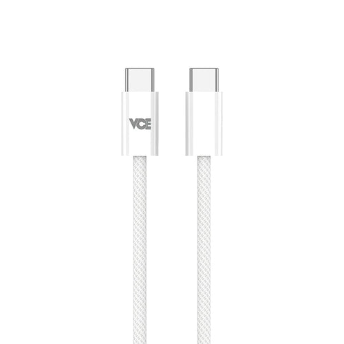 VCE VE-TC05 240W USB-C to USB-C Cable (White)
