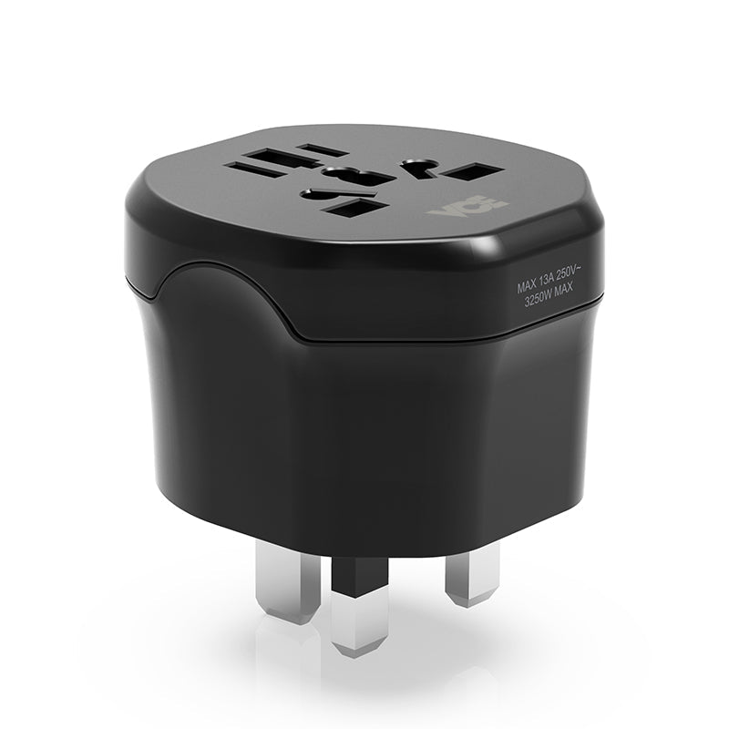 VCE VE-TA11 UK Standard Travel Adaptor with Surge Protection