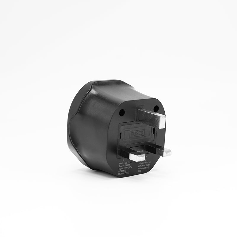 VCE VE-TA11 UK Standard Travel Adaptor with Surge Protection