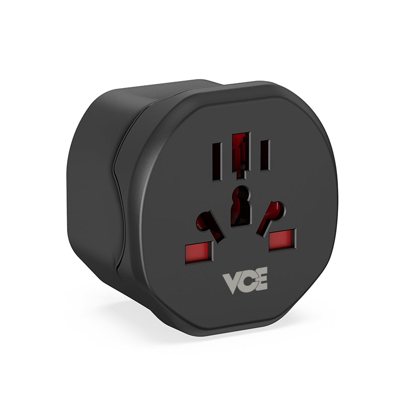 VCE VE-TA11 UK Standard Travel Adaptor with Surge Protection