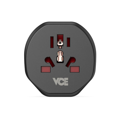 VCE VE-TA12 EU Standard Travel Adaptor with Surge Protection