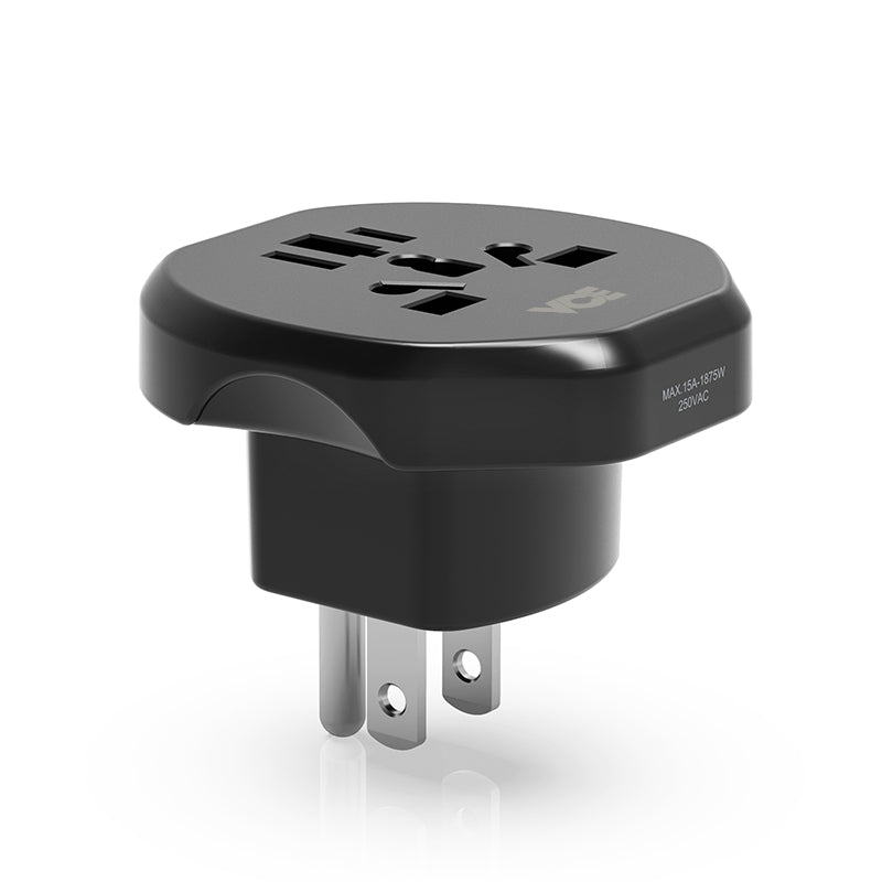 VCE VE-TA13 US Standard Travel Adaptor with Surge Protection