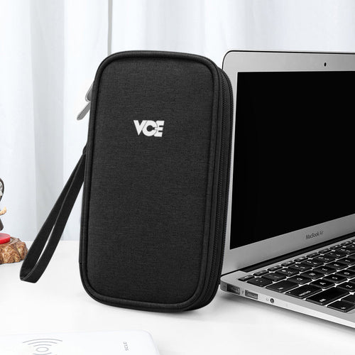 VCE VE-LAC67 Double Layer Storage Pouch (Black)