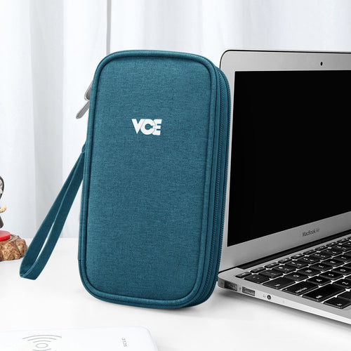 VCE VE-LAC67 Double Layer Storage Pouch (Turquoise)