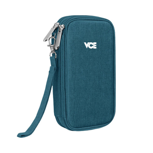 VCE VE-LAC67 Double Layer Storage Pouch (Turquoise)