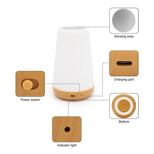 VCE VE-LT10 Touch Night Light with Remote