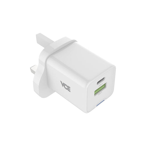 VCE VE-PA03-WH PD30W 1A1C GaN Charger White