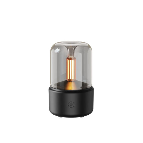 BOS+ DQ702 Candlelight Aromatherapy Machine (Black)