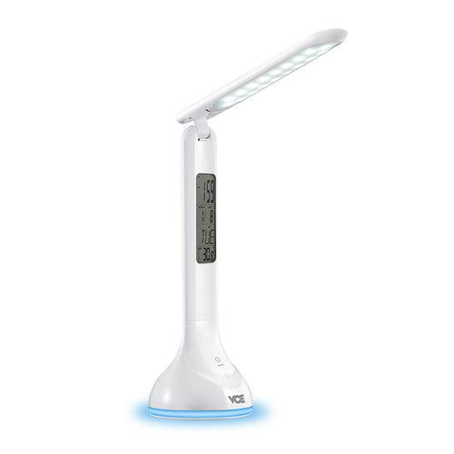 VCE VE-LT11 LED Table Lamp with RGB Light & Calendar