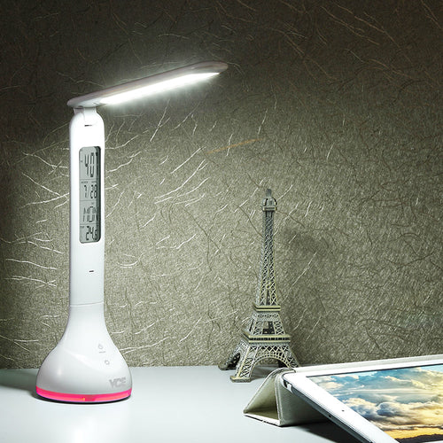 VCE VE-LT11 LED Table Lamp with RGB Light & Calendar