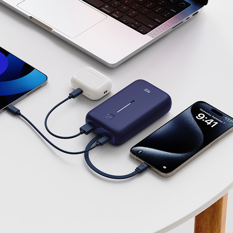 VCE VE-PD18 PD30W 20000mAh Power Bank (Dark Blue)