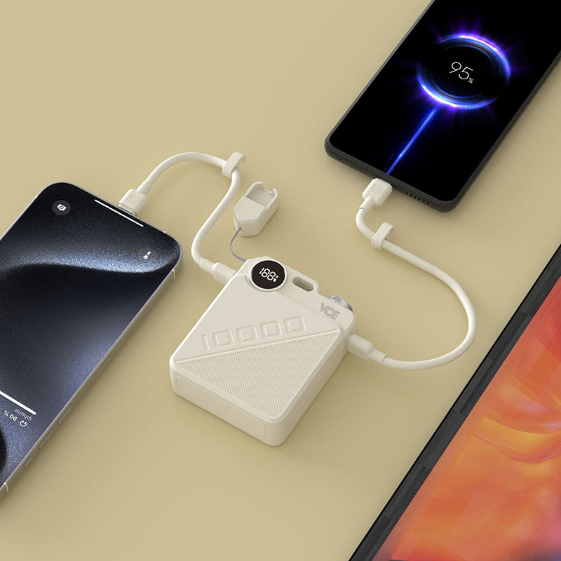 VCE VE-PD19 PD20W 10000mAh Power Bank (White)