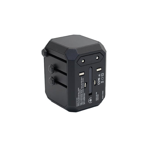 VCE VE-TA16-BK PD30W 1A1C Universal Travel Adaptor Black
