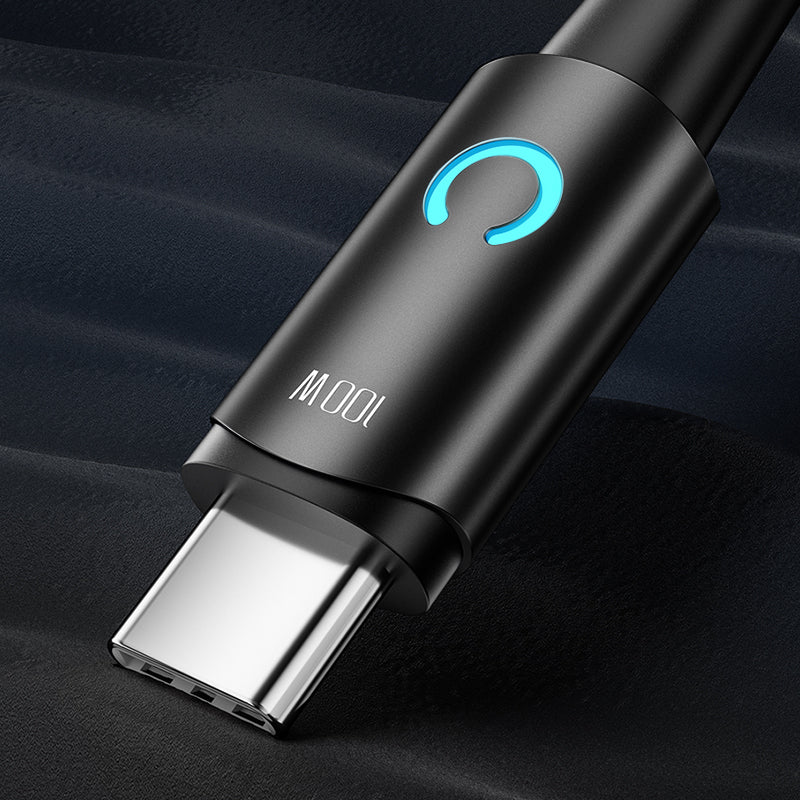 VCE VE-TC09-BK PD100W USB-C to USB-C Cable Black