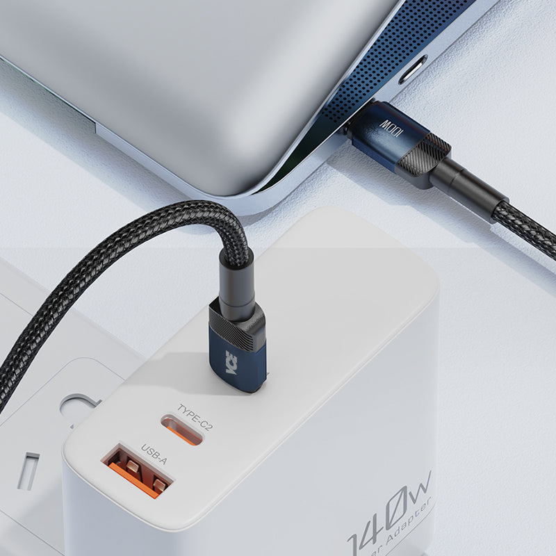 VCE VE-TC11-BU PD100W 1M USB-C to USB-C Cable Blue