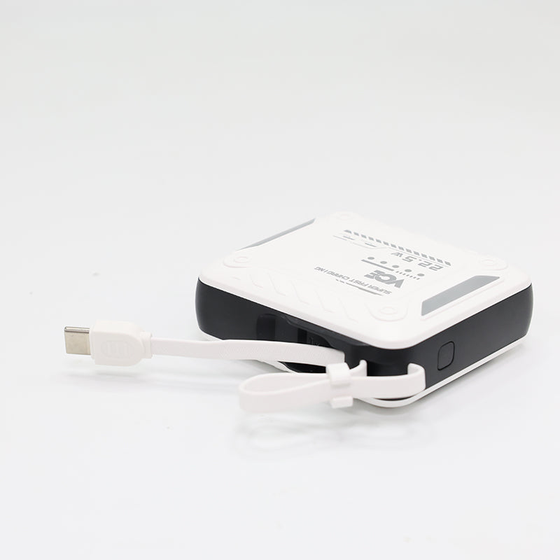 VCE VE-PD21 PD22.5W 10000mAh Power Bank (White)