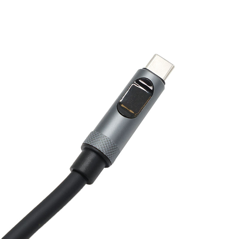 VCE VE-TC17 PD240W Digital Display USB-C to USB-C Cable 1.2M