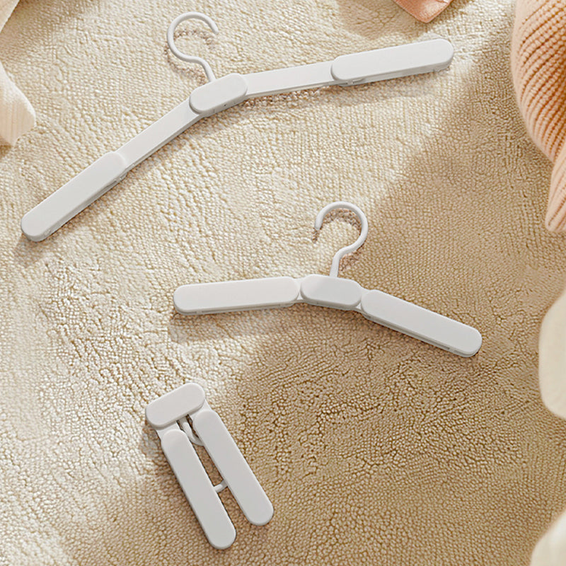 VCE VE-LAC89 3-In-1 Travel Folding Hanger (White)