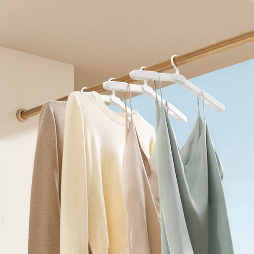 VCE VE-LAC89 3-In-1 Travel Folding Hanger (White)