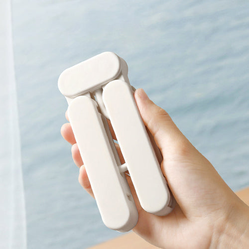 VCE VE-LAC89 3-In-1 Travel Folding Hanger (White)