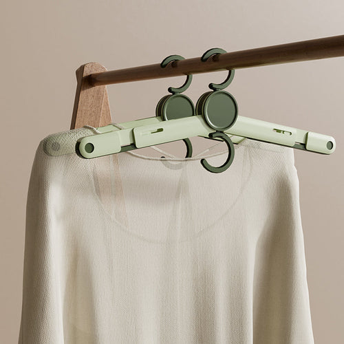 VCE VE-LAC90 3-In-1 Travel Folding Hanger (Green)