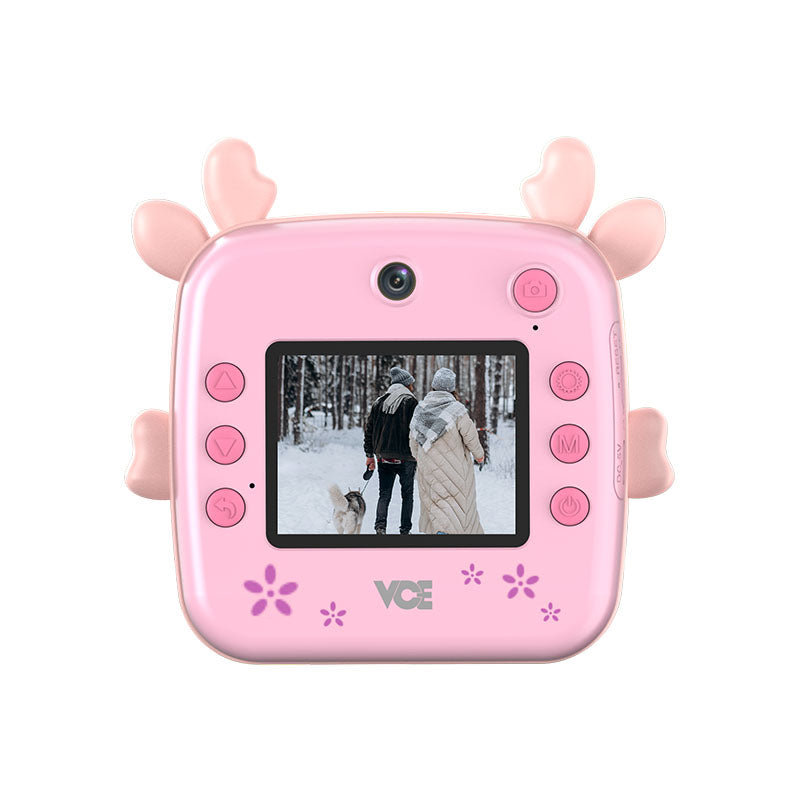 VCE VE-CA01 Kids Print Camera (Pink)