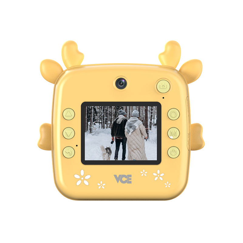 VCE VE-CA01 Kids Print Camera (Yellow)