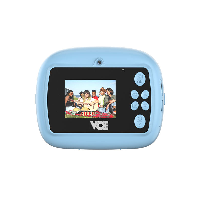 VCE VE-CA02 Kids Print Camera (Blue)