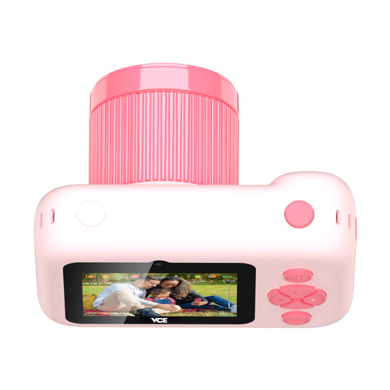 VCE VE-CA03 Kids Print Camera with Tripod (Pink)