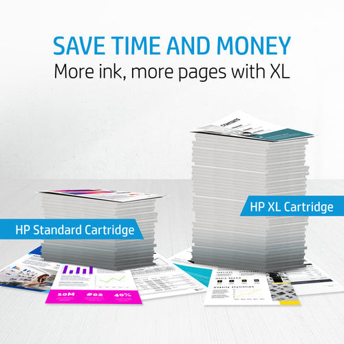 HP 63XL Tri-Color Original Ink Cartridge (F6U63AA)