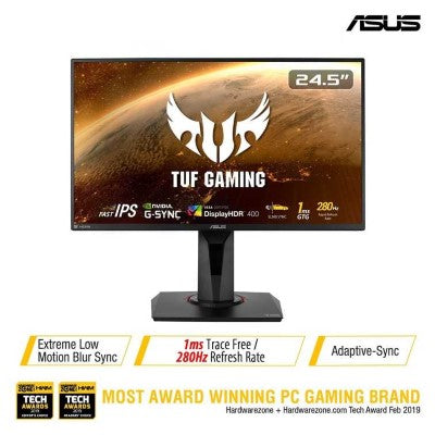 Asus TUF Gaming VG259QM 24.5-inch FHD/280Hz/Fast IPS Monitor