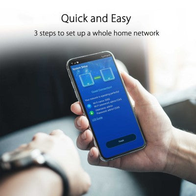 Asus ZenWiFi AX XT8 AX6600 Whole-Home Tri-band Mesh WiFi 6 (Black)