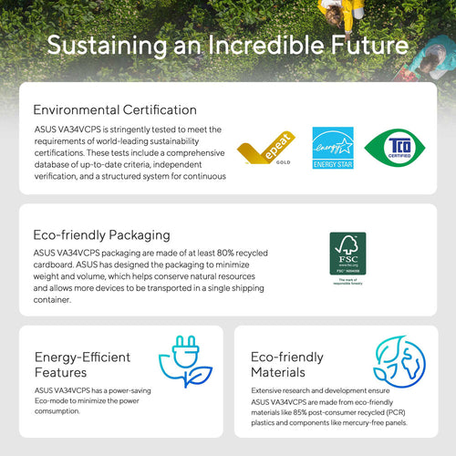 Asus VA34VCPSR - 34 WQHD VA 100Hz Business Monitor