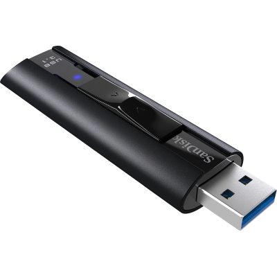 SanDisk Extreme PRO Solid State Flash Drive 128GB USB 3.1 [SDCZ880-128G-G46]