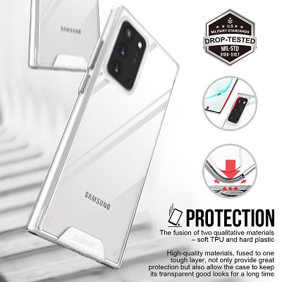 Redmonster Galaxy Note20 Ultra 5G Tough Naked Hard Armour Case (Clear)