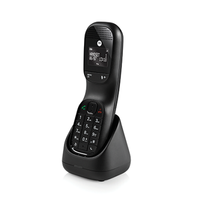 Motorola TD1001 Single Dect Phone (Black)