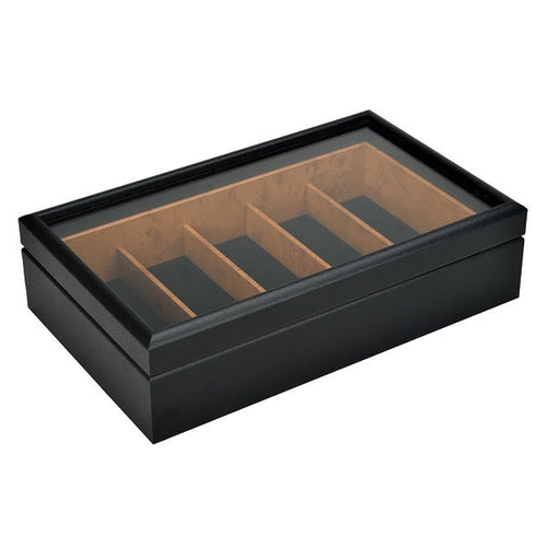Urburn JBWBL30BK 5 Compt Optical Holder with Glass Lid