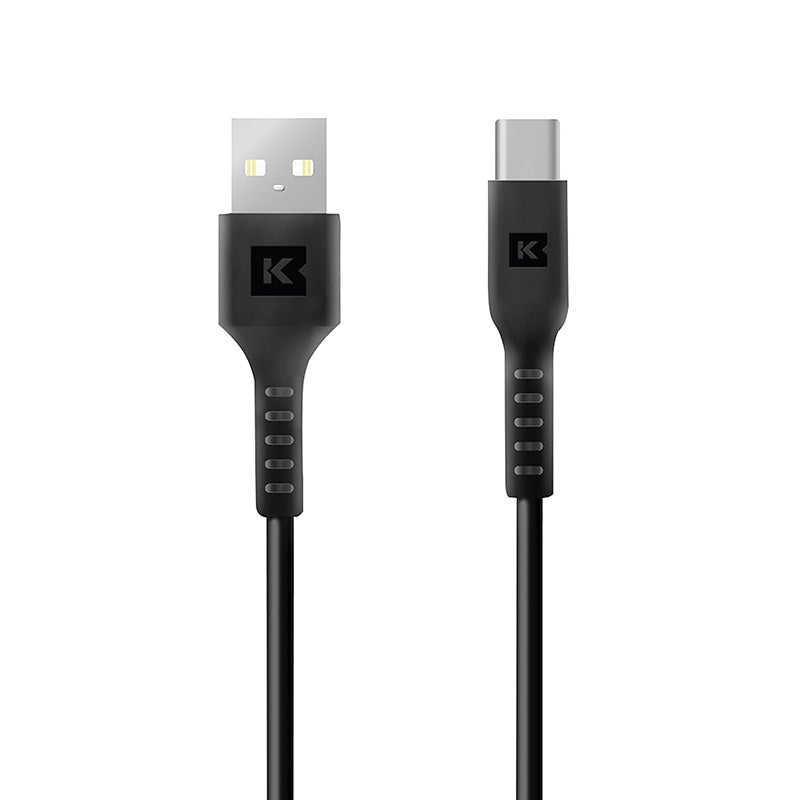Kaizen KZ-3MCTAB 3M USB-C to USB-A Cable (Black)