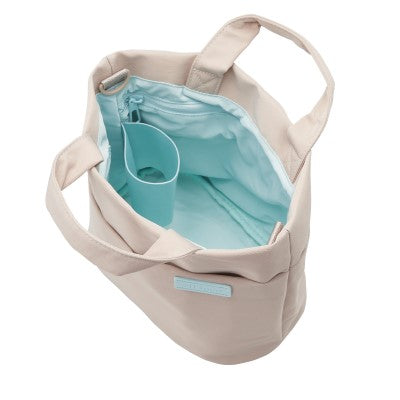 Elecom OFFTOCO Mini Tote Bag 2-way Bottle Holder / Stand (Beige)