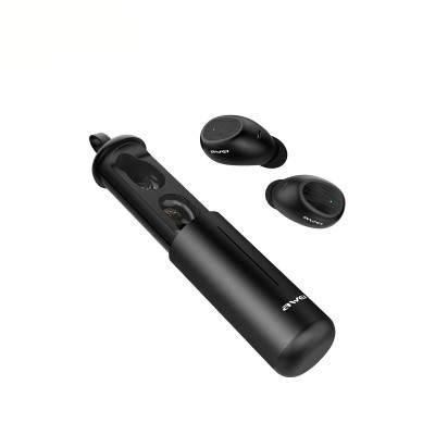 Awei T55 TWS (Smart touch control) Wireless Earphone (Black)